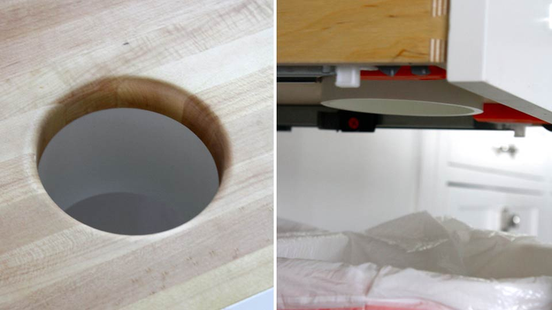 Illustration for article titled Built-In Cutting Board Drawer Is a Secret Place To Slice and Dice